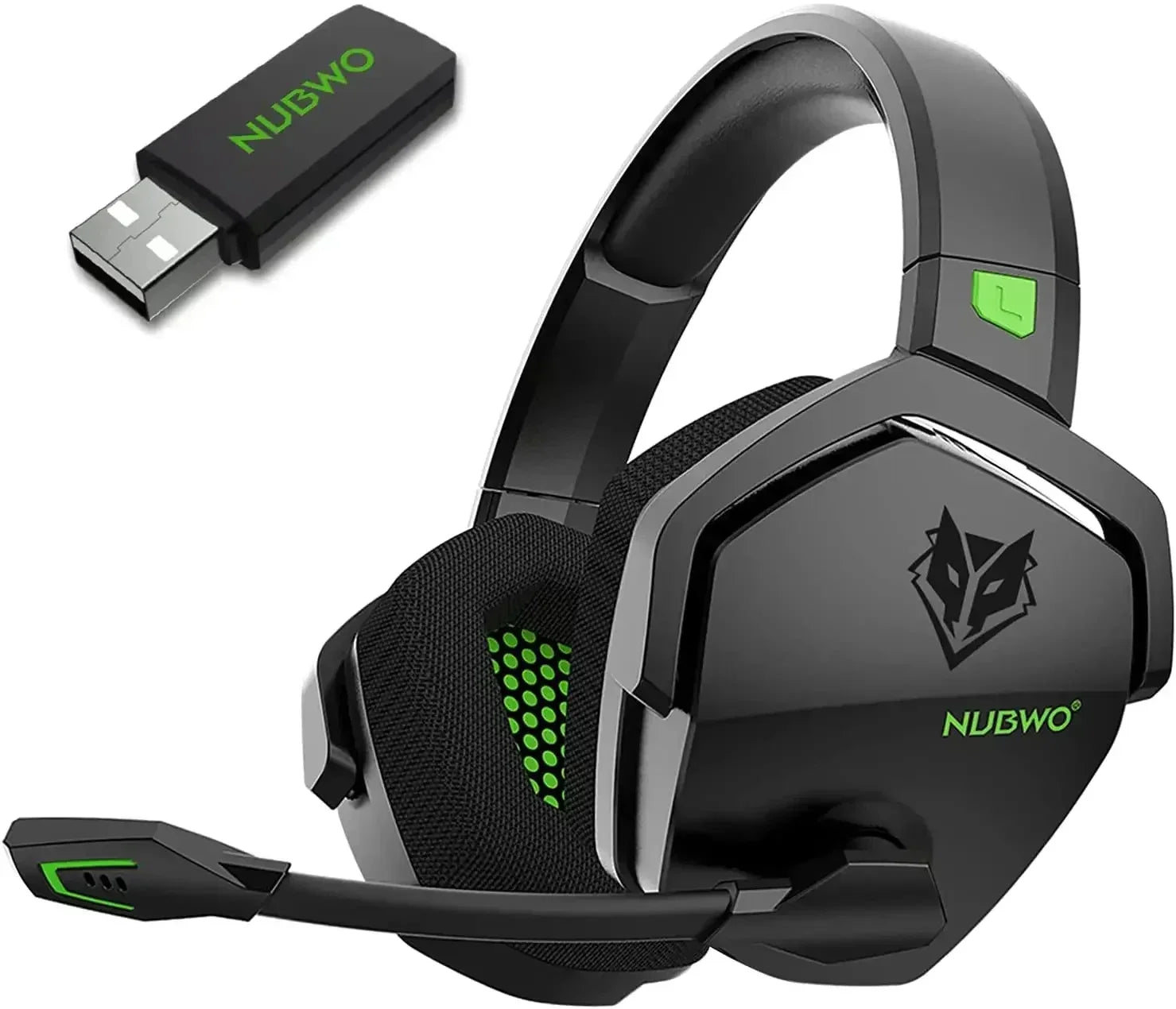 Dual Wireless Gaming Headset with Mic ANC for PS5 PC Mobile Switch