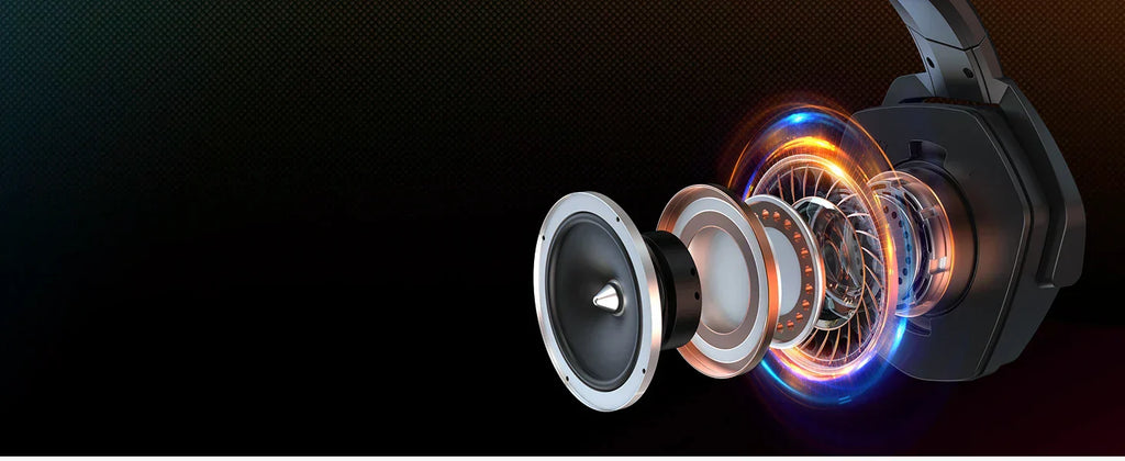 Dual Wireless Gaming Headset with Mic ANC for PS5 PC Mobile Switch