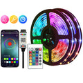 Smart LED Lights Bluetooth RGB Strip with Remote Control